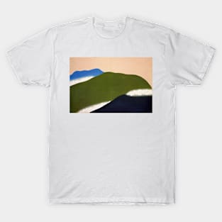 Kamisaka Sekka Green Mountains from Momoyogusa Flowers of a Hundred Generations T-Shirt